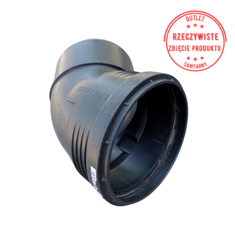 Kolano Geberit Silent-PP DN160, 45° Kolano Geberit Silent-PP DN160, 45°