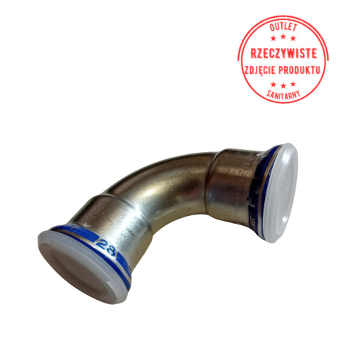 Kolano dwukielichowe Geberit Mapress Edelstahl d28 90° Kolano dwukielichowe Geberit Mapress Edelstahl d28 90°