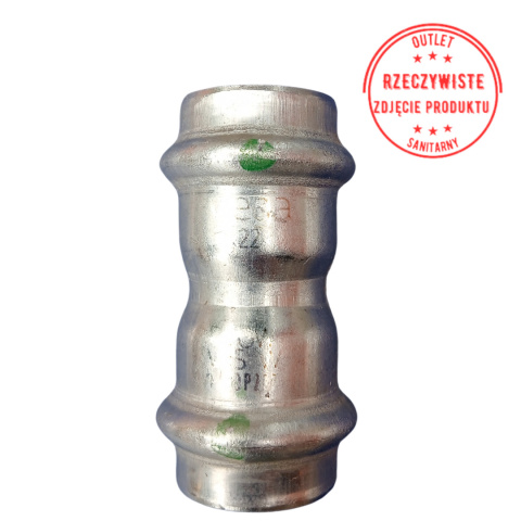 Mufa Viega Sanpress Inox d22 Mufa Viega Sanpress Inox d22