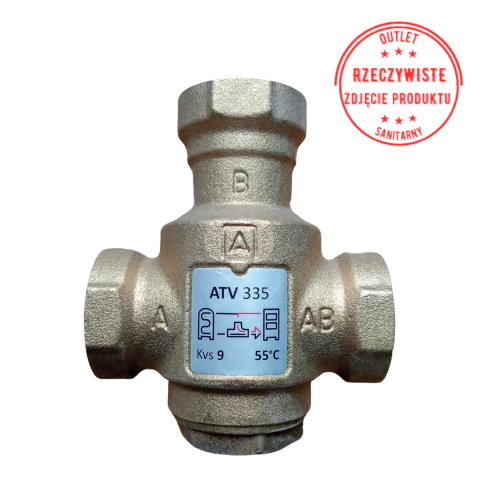 Temperaturowy zawór ATV 335 Afriso DN25 Temperaturowy zawór ATV 335 Afriso DN25