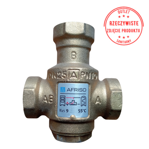 Temperaturowy zawór ATV 335 Afriso DN25 Temperaturowy zawór ATV 335 Afriso DN25