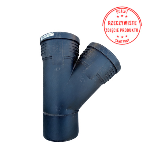 Trójnik Geberit Silent-PP DN110/110, 45° Trójnik Geberit Silent-PP DN110/110, 45°