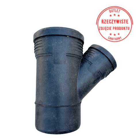 Trójnik Geberit Silent-PP DN160/110, 45° Trójnik Geberit Silent-PP DN160/110, 45°