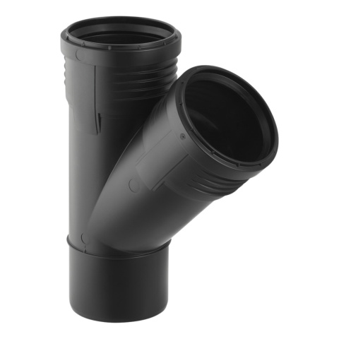 Trójnik Geberit Silent-PP DN160/160, 45° Trójnik Geberit Silent-PP DN160/160, 45°