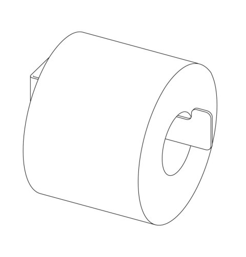 Uchwyt na papier toaletowy ścienny Uchwyt na papier toaletowy ścienny