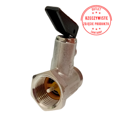 Zawór bezpieczeństwa ZB4 slim DN15 1/2'' Zawór bezpieczeństwa ZB4 slim DN15 1/2''