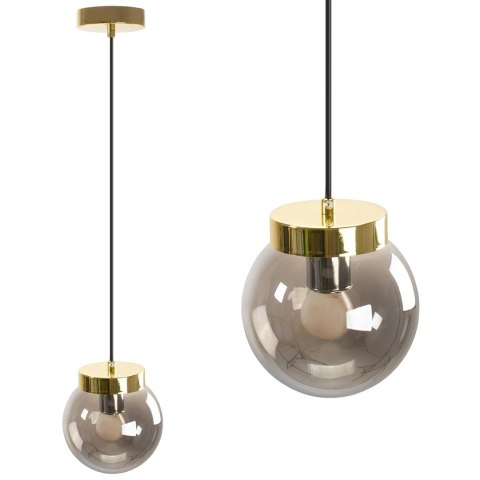 LAMPA APP1151-1CP GOLD/GREY