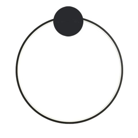 Lampa ścienna kinkiet LED APP1383-CW czarna 30 cm