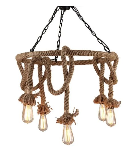 LAMPA APP677-5CP ROPE