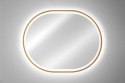 Lustro LED w ramie