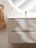 Szafka pod umywalkę 60cm 2 szuflady Ocean Beige