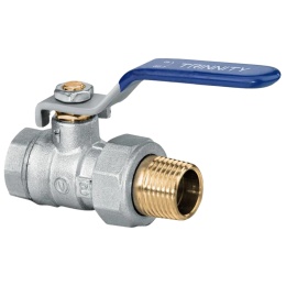 Zawór kulowy z półśrubunkiem PN40 1/2'' (DN15) TRINNITY