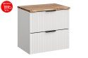 Zestaw meblowy 60cm z blatem, Adel White