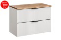 Zestaw meblowy 80cm z blatem, Adel White