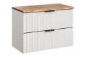 Zestaw meblowy 80cm z blatem, Adel White