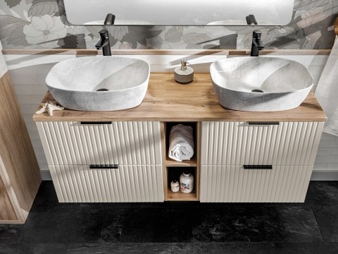 Szafka pod umywalkę 60cm ADEL CASHMERE szuflady