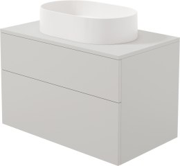 Szafka umywalkowa z umywalką granitową - 55x35 cm