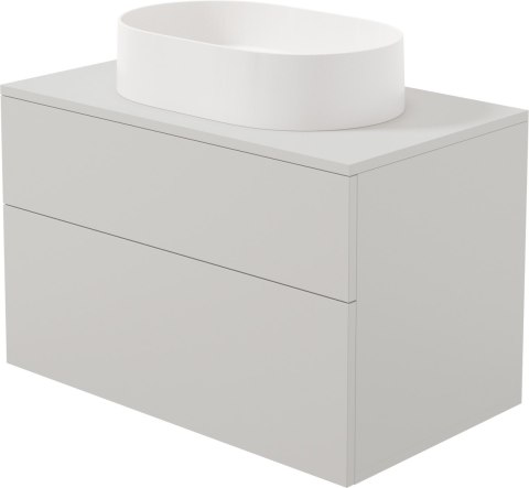 Szafka umywalkowa z umywalką granitową - 55x35 cm