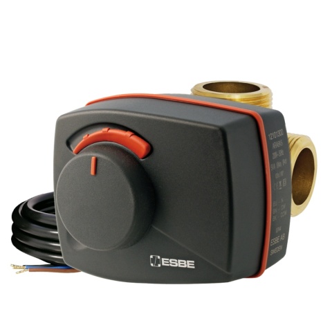 Zawór 3-drogowy VRG131 1'' (DN25) z siłownikiem ARA661 ESBE