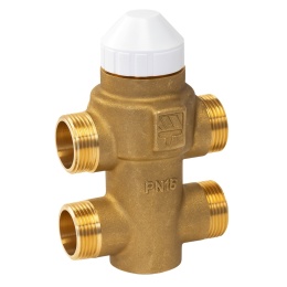 Zawór 3-drogowy z obejściem PN16, płaskouszczelniany 3/4'' (DN20) WATTS