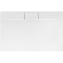 BRODZIK BAZALT LONG WHITE 90x120 + SYFON