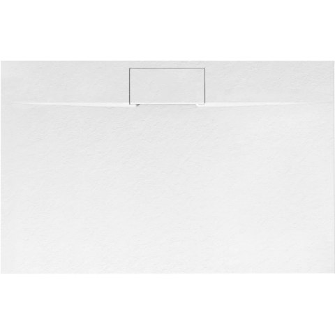 BRODZIK BAZALT LONG WHITE 90x120 + SYFON