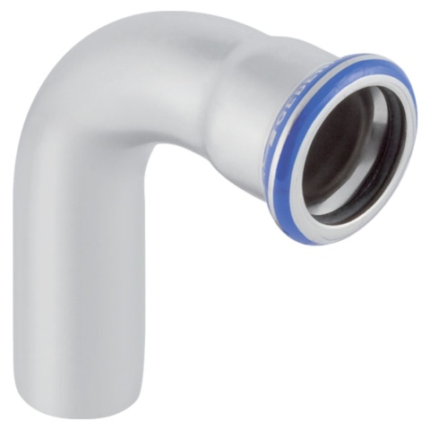 Kolano jednokielichowe Geberit Mapress Edelstahl d42 90°