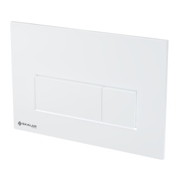 Przycisk do WC ALCA SKALAR BIAŁY cienki kompatybilny ze wszystkimi stelażami Alca plastikowy