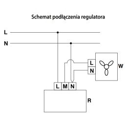 Regulator prędkości obrotów wentylatora VENTS RS-1-400N