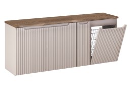 Zestaw meblowy NOVA CASHMERE 140cm z blatem Nature