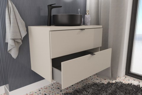 Zestaw meblowy Dalia Cashmere 80cm z blatem Nature Cremona