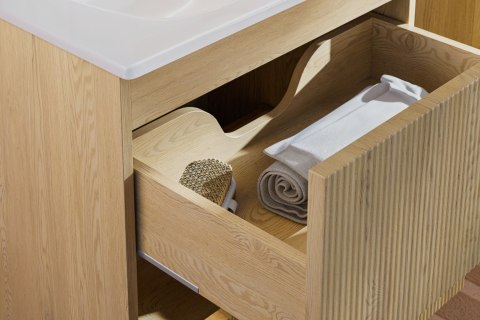 Zestaw meblowy Nordic Cremona 80cm z blatem