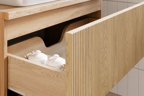 Zestaw meblowy Nordic Cremona 80cm z blatem