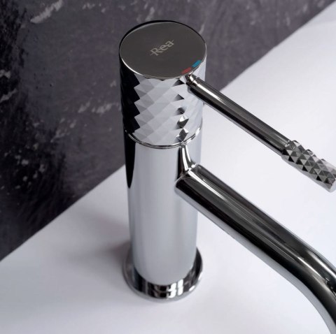 BATERIA UMYWALKOWA LUNGO DIAMOND CHROM NISKA