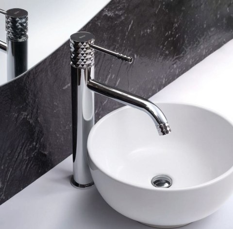 BATERIA UMYWALKOWA LUNGO DIAMOND CHROM WYSOKA