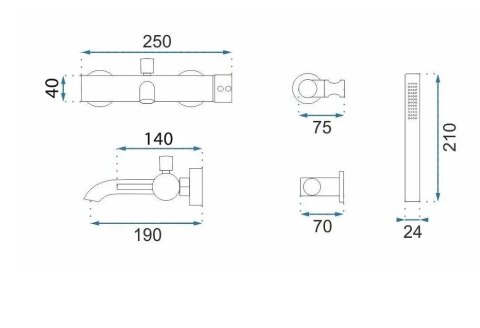 BATERIA WANNOWA LUNGO GRIP TYTAN