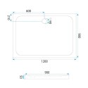 BRODZIK BELMOND WHITE 90x90