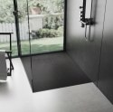 BRODZIK MAGNUM BLACK 90x90 + SYFON