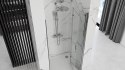 DRZWI PRYSZNICOWE MOLIER CHROM 80