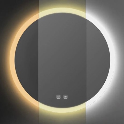 Lustro ścienne LED FFJ 60 cm