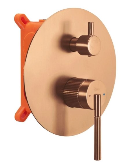 ZESTAW NATRYSKOWY JS-622711BRG ARGON MIEDŹ SZCZOTK