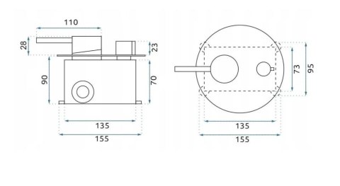 ZESTAW NATRYSKOWY JS-622711BRG ARGON MIEDŹ SZCZOTK