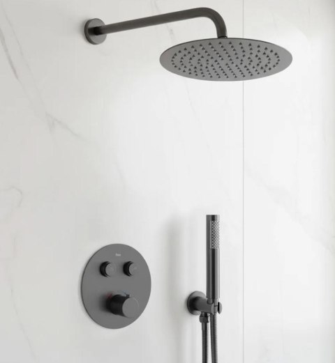 ZESTAW NATRYSKOWY PODTYNKOWY LUNGO TYTAN TERMOSTAT