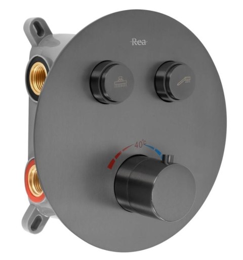 ZESTAW NATRYSKOWY PODTYNKOWY LUNGO TYTAN TERMOSTAT