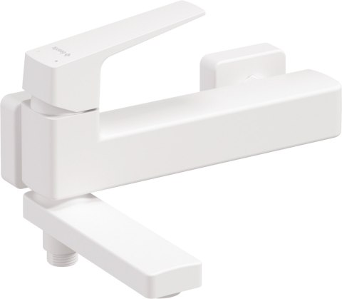 Bateria wannowa ścienna - ze składaną wylewką