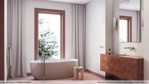 Bateria wannowa wolnostojąca z zestawem prysznicowym