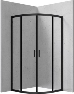 Kabina prysznicowa półokrągła 80x80 cm