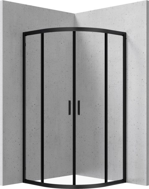 Kabina prysznicowa półokrągła 80x80 cm