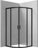 Kabina prysznicowa półokrągła 90x90 cm