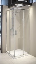Kabina prysznicowa z brodzikiem kwadratowa - 80x80 cm
